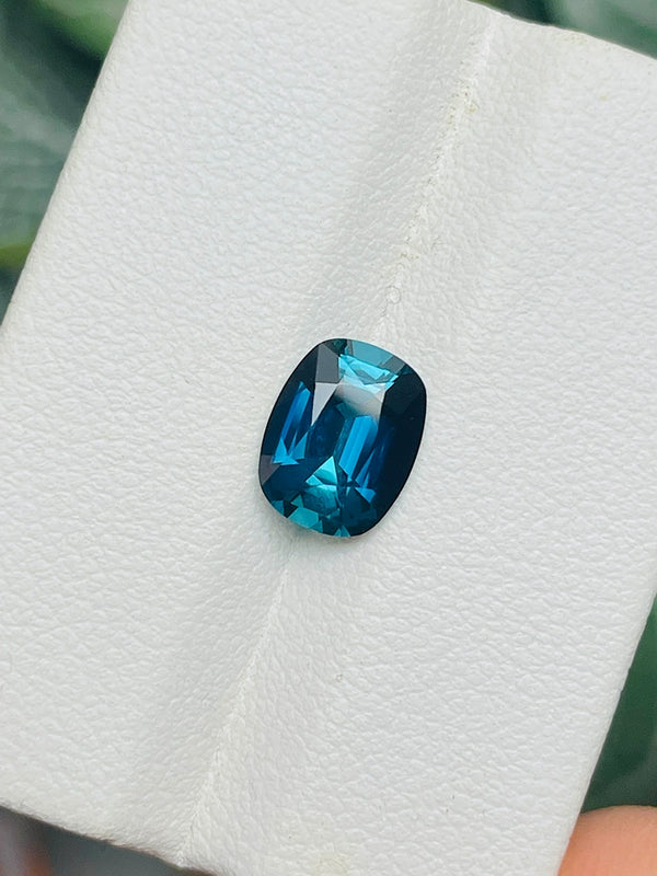 1.84Ct Natural tourmaline gemstone loose stone  afghanistan indigo blue torumaline beauty custom cutting WB Gem  TMA62