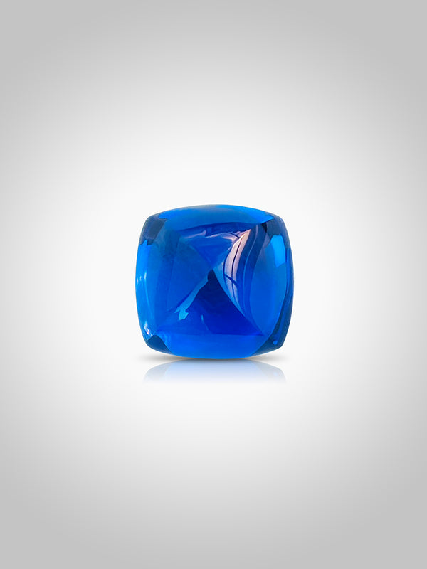 Collection size rare 41.81ct Natural tanzanite gemstone sugarloaf cut loose stone royal blue color WB Gem TZA101