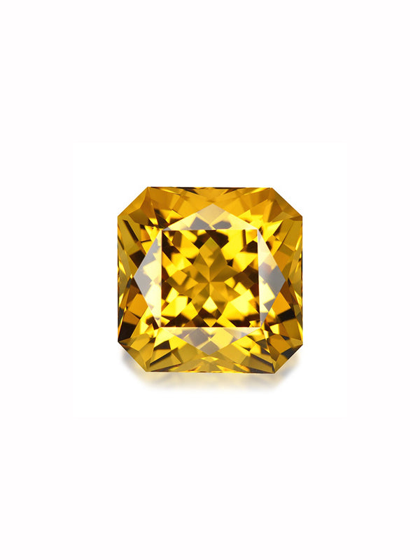 12.60ct Natural golden citrines gemstone loose stone brazil precision cut WB Gem OQA03