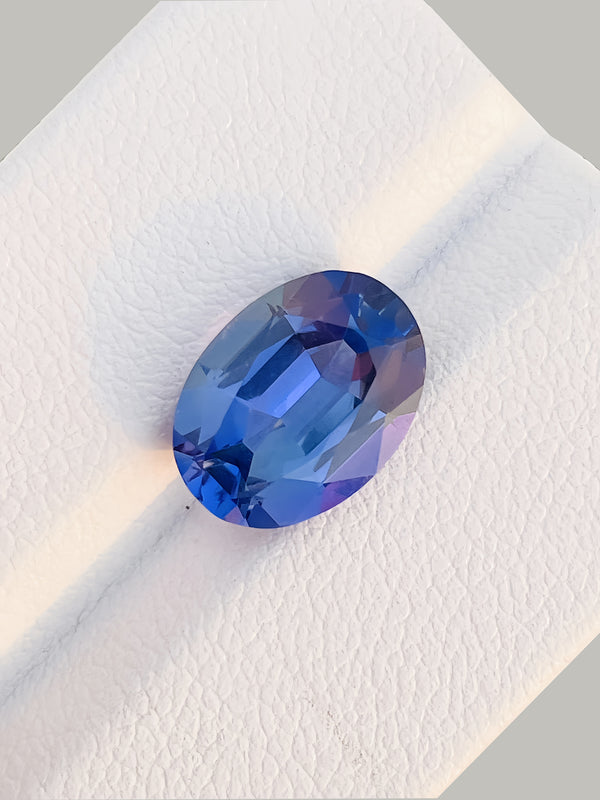 Natural Tanzanite Gemstone Germany Cutting Style 3A+Color Jewelry Design 3.92 carats WB gems TZA18