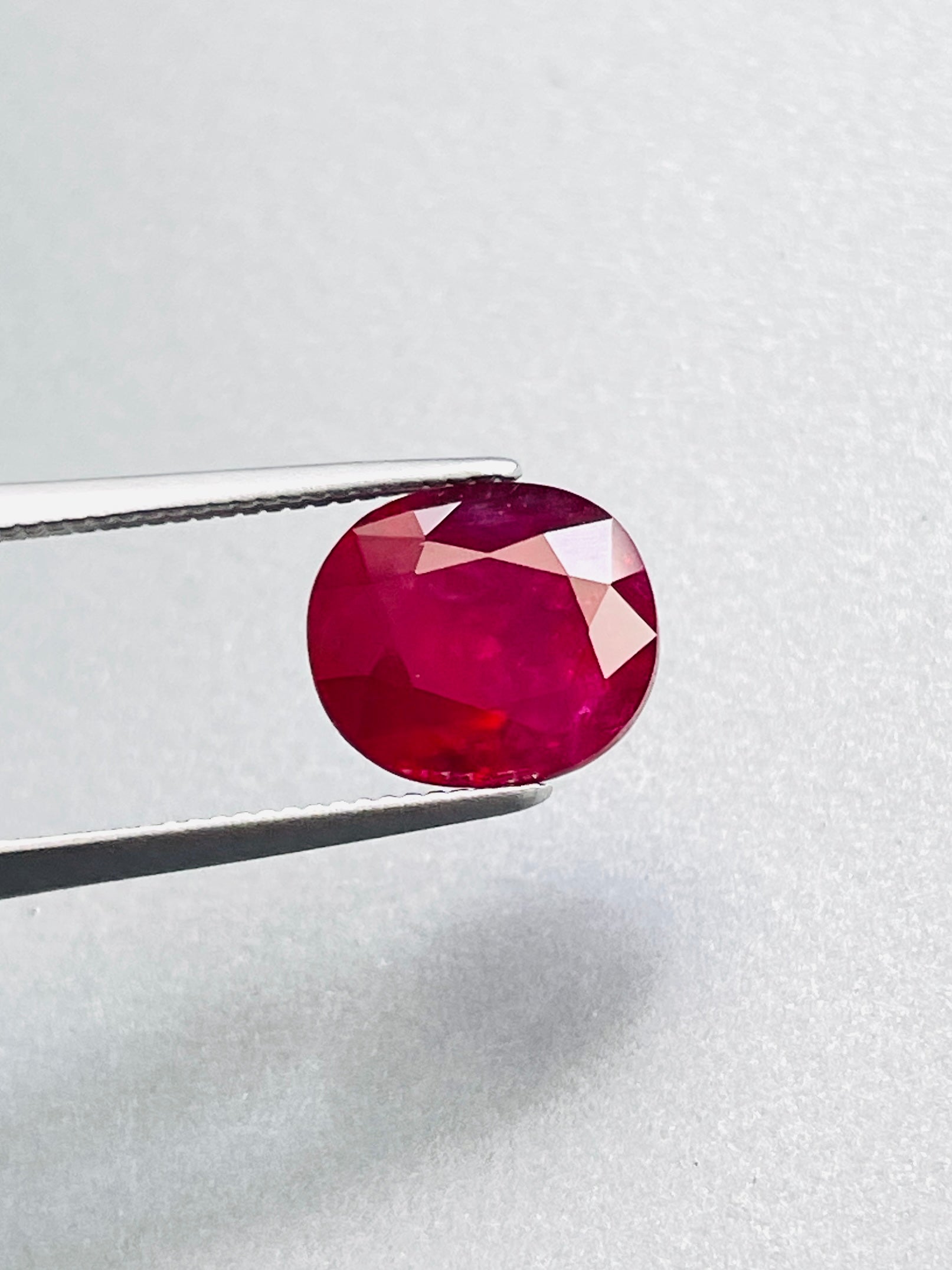 3.09ct GRS Burma Unheated Pigeons blood Ruby – WB Gem