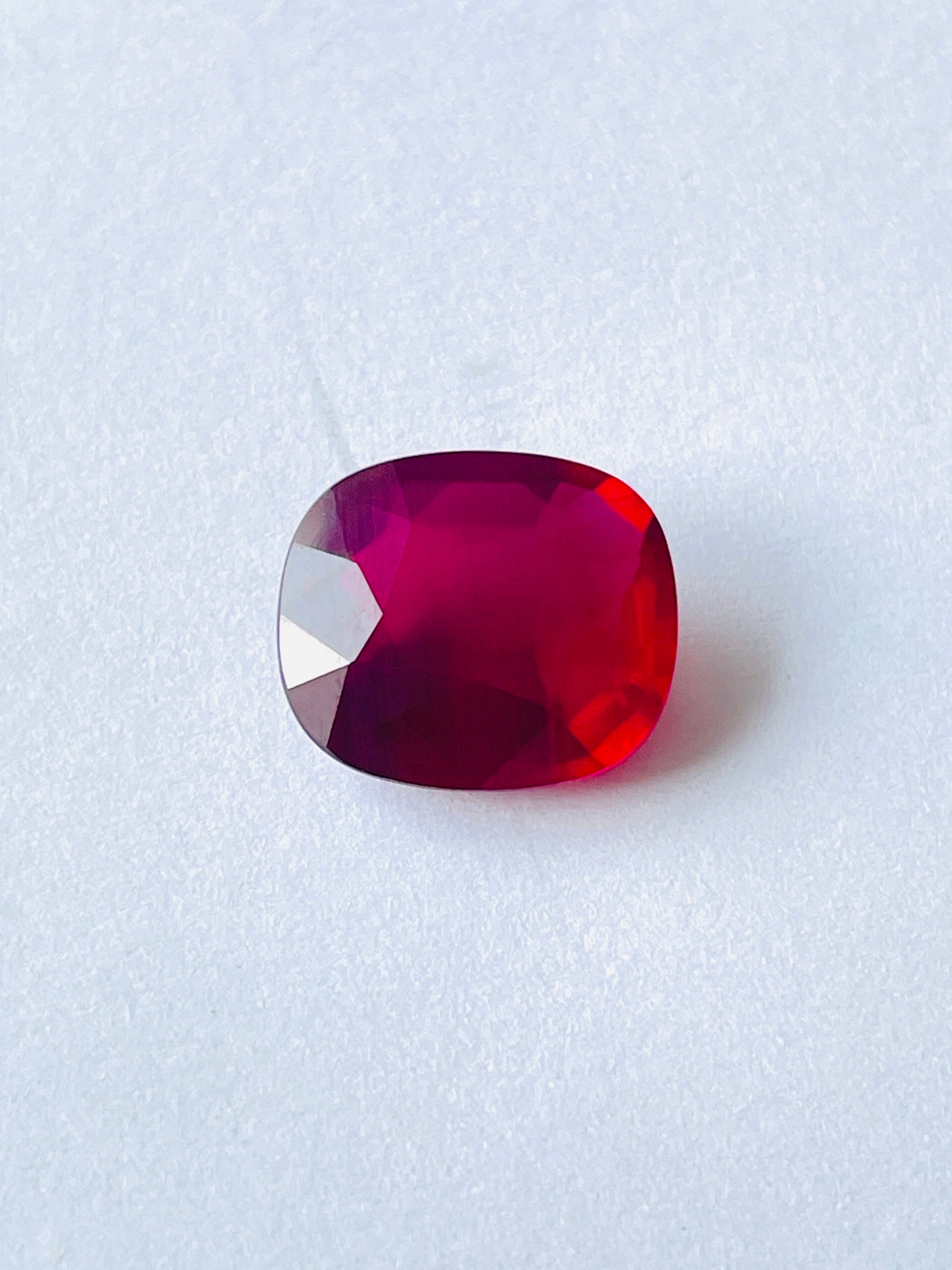 8ct ruby unheated Red to Pigeon blood collection Clean Rare brilliant ...