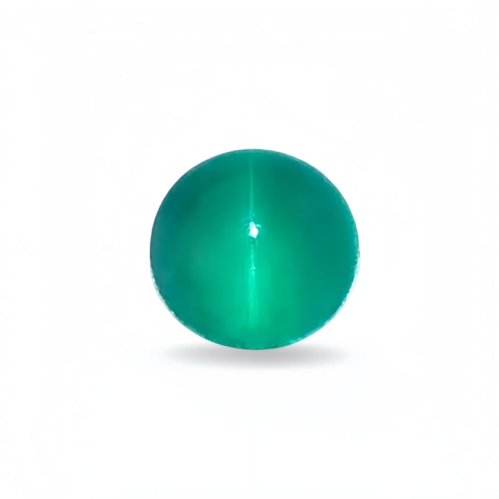 Exceptional 6.24ct Emerald Cat's Eye with GIA Report