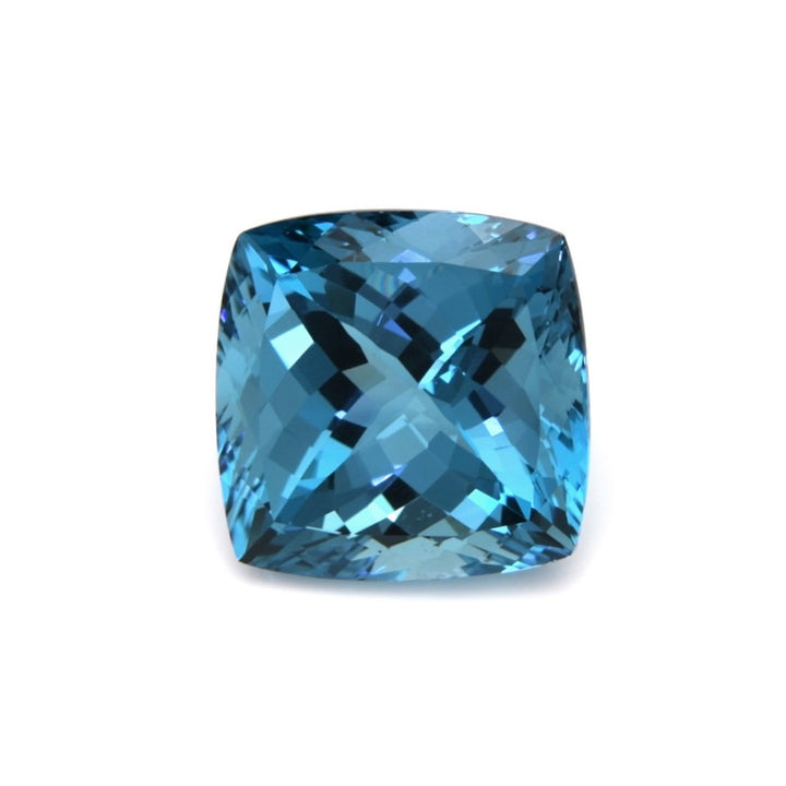 Magnificent 73.40ct Natural Imperial Topaz | Eye-Clean Blue Gem from Brazil Square