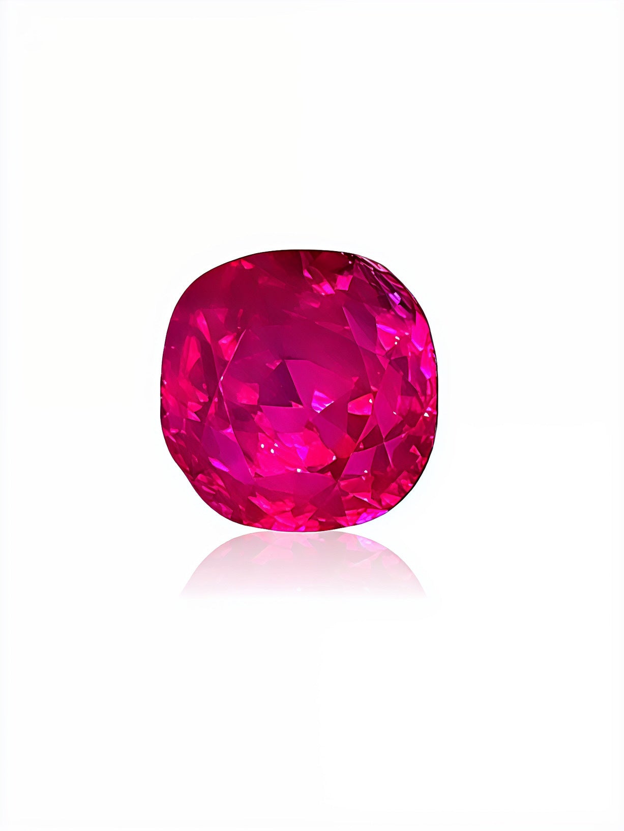 GRS 5.05ct eye clean unheated Burma ruby full luster transparent colle ...