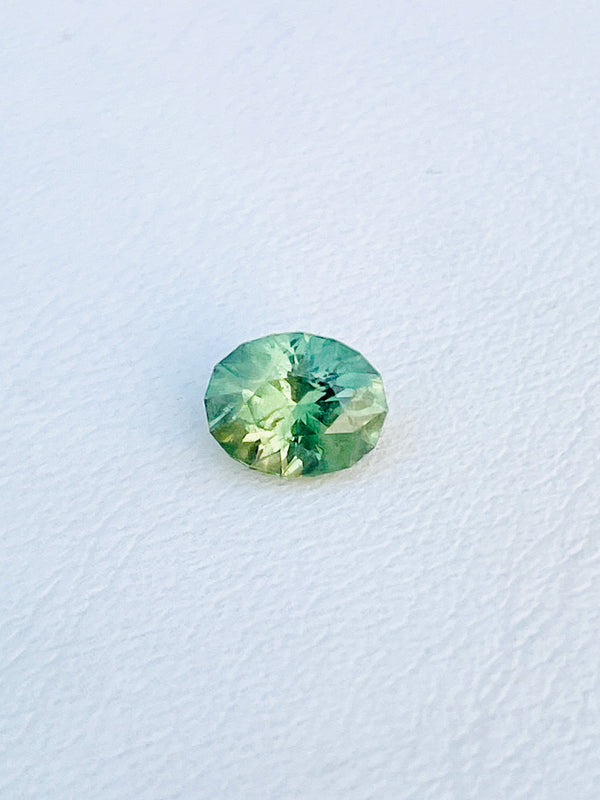 1.15 克拉天然纳米比亚亮绿色浓绿榴石石榴石精密切割 WB 宝石 DMNA06