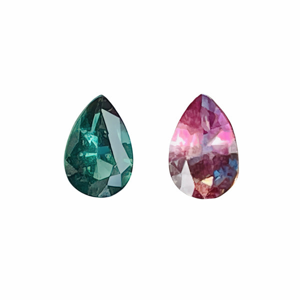 Rare 0.21ct Natural Alexandrite Pear Cut
