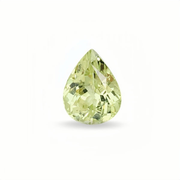  Yellow 1.85ct Pear-Shaped Chrysoberyl  Tear Drop Shape