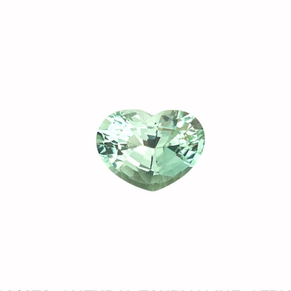 5.26Ct Natural tourmaline gemstone loose stone afghanistan beauty mint neon color custom cutting WB Gem TMA14
