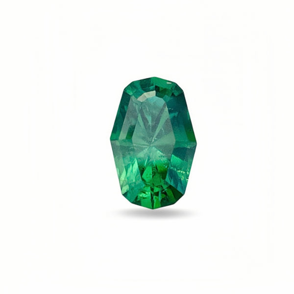 Unique intense green color 3.86Ct Natural tourmaline gemstone loose stone from mozanbique WB Gem  TMA39