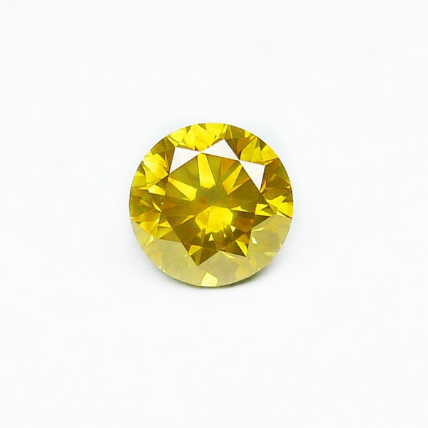 2.26Ct AIGS Certificate Natural Diamond Vivid Yellow Color eye clean quality Gemstone excellent cutting  WB Gem AD2