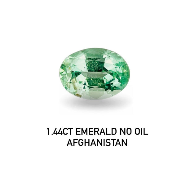 1.44ct Guild Certification No Oil Emerald precision prefect cut Vibrant color EMA107