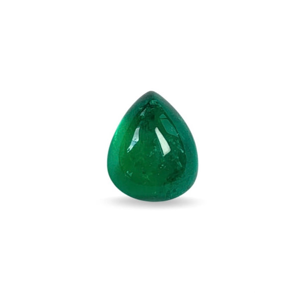 Exquisite 5.93ct Pear-Shaped Natural Emerald - Verdant Muzo Green