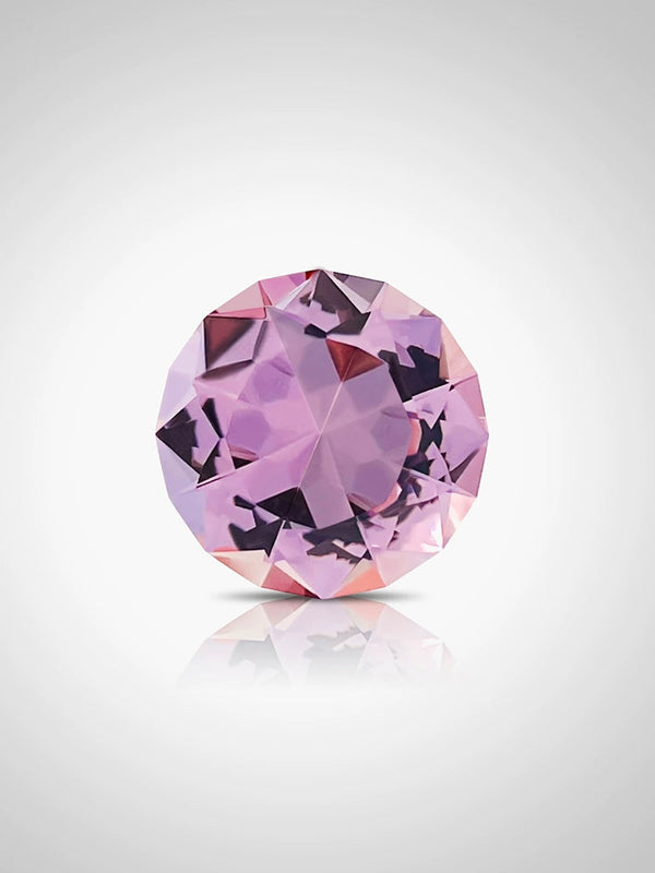 全新精密切割 11.5 克拉天然摩根石宝石裸石粉红色完美切割宝石品质 WB 宝石 MGA12