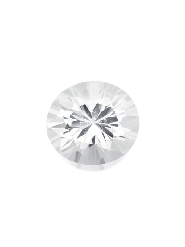 4Ct Natural tourmaline gemstone flash white color loose stone precision diamond cut WB Gem TMA05